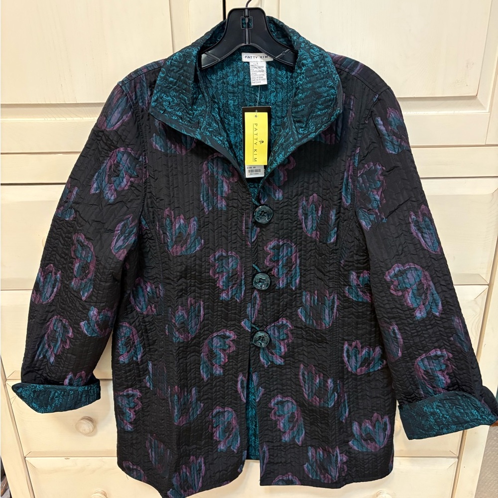 Patty Kim Quilted Reversible Jacket
